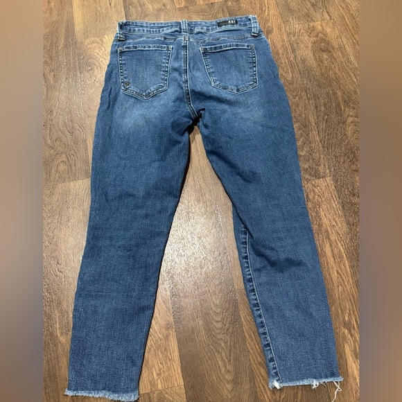 Kut from the Kloth Connie High Rise Ankle Skinny Crop Size 2 Dark Wash Jeans - Picture 6 of 11